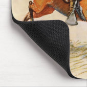  militairen, Cavalerie Officier Remington Muismat (Hoek)