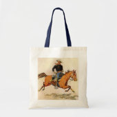  militairen, Cavalerie Officier Remington Tote Bag (Voorkant)