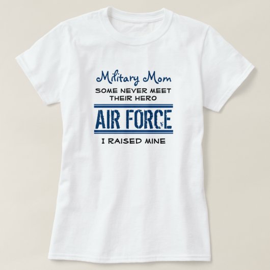 MilitairMam-AFHero1 T-shirt (Design voorkant)