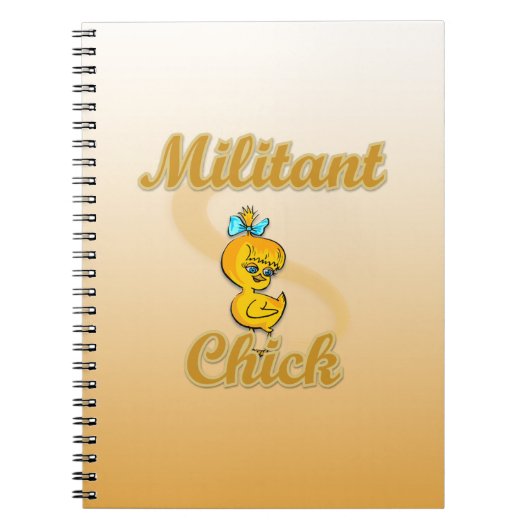 Militant Chick Notitieboek (Voorkant)
