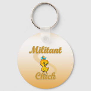 Militant Chick Sleutelhanger