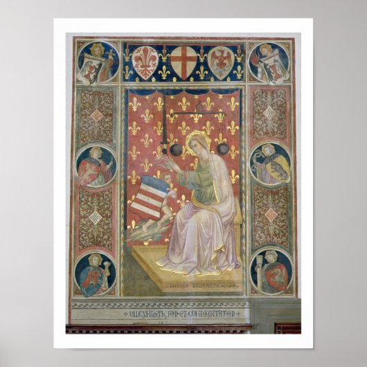 Militant Justice, from the Salone del Consiglio (C Poster (Voorkant)