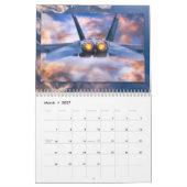 MILITARY AIRCRAFT Calendar Kalender (Mar 2027)