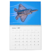 MILITARY AIRCRAFT Calendar Kalender (Jan 2027)