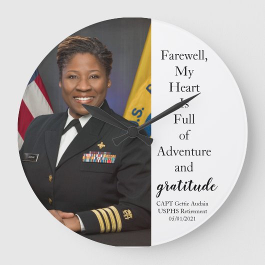 Military Award - Clock Grote Klok (Voorkant)