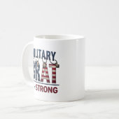 Military Brat Strong Koffiemok (Voorkant links)