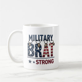 Military Brat Strong Koffiemok
