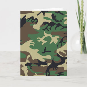 Military Camouflage Kaart