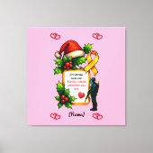 Military Christmas Family Matching – "Christ Canvas Afdruk (Voorkant)