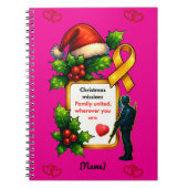 Military Christmas Family Matching – Christ Notitieboek (Voorkant)