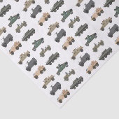 Military Decoupage Tissuepapier (Detail)