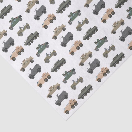 Military Decoupage Tissuepapier (Detail)