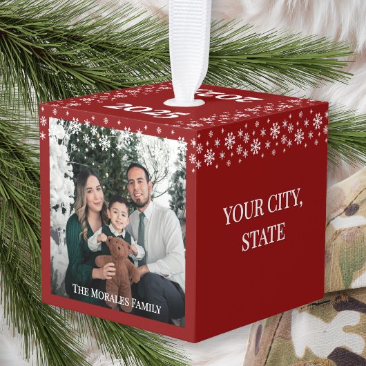 Military Family Duty Station 2 Photo Keepsake Decoratie