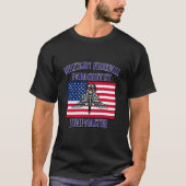 Military Freefall Parachutist Jumpmaster Front T-shirt (Voorkant)