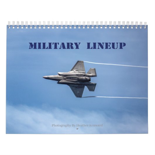 Military Lineup Calendar Kalender (Hoes)