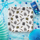 Military  papieren bordje (Feest)