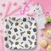 Military  papieren bordje (Feest)