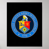Military Security Agency Intelligence Corps Vetera Poster (Voorkant)