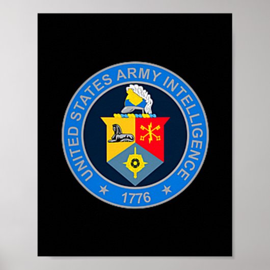 Military Security Agency Intelligence Corps Vetera Poster (Voorkant)
