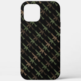 Military Style Gun Camouflage GI Rifle Cool Dirty Case-Mate iPhone Case