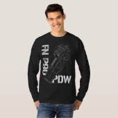 military t-shirts FN P90 PDW (Voorkant volledig)