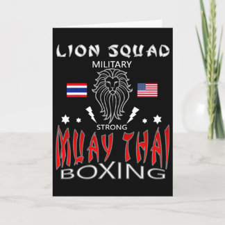 Military Thailand Us Muay Thai Kickboxing Mma Trai Kaart