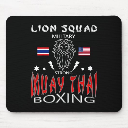 Military Thailand Us Muay Thai Kickboxing Mma Trai Muismat (Voorkant)