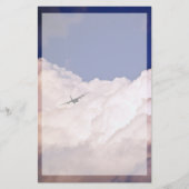 Military Transport Airplane by Shirley Taylor Briefpapier (Voorkant)