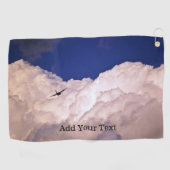 Military Transport Airplane by Shirley Taylor Golfhanddoek (Horizontaal)