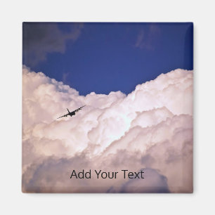 Military Transport Airplane by Shirley Taylor Magneet