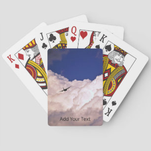 Military Transport Airplane by Shirley Taylor Pokerkaarten