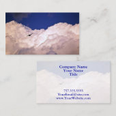 Military Transport Airplane by Shirley Taylor Visitekaartje (Voorkant / Achterkant)