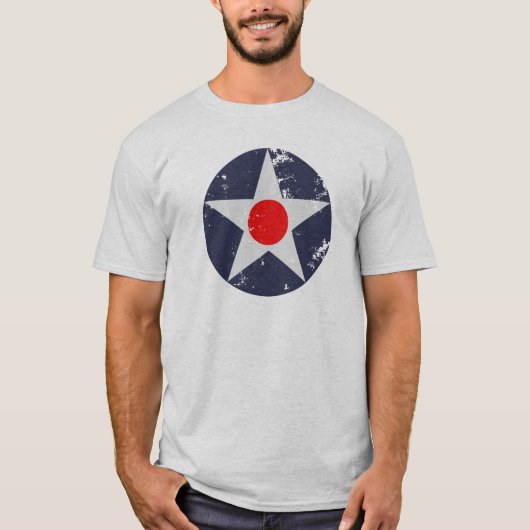 Military USAAC Air Corps WW2  T-shirt (Voorkant)