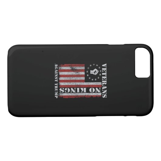 Military Veterans Protest Flag Patriotic Freedom Case-Mate iPhone Case (Achterkant (Horizontaal))