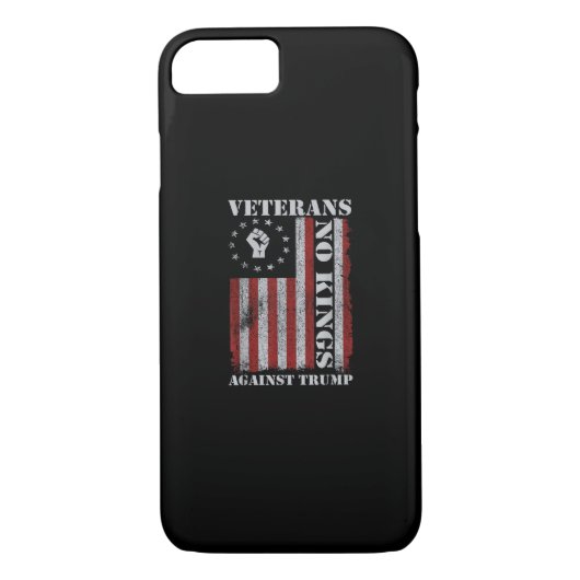 Military Veterans Protest Flag Patriotic Freedom Case-Mate iPhone Case (Achterkant)