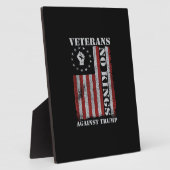 Military Veterans Protest Flag Patriotic Freedom Fotoplaat (Zijkant)