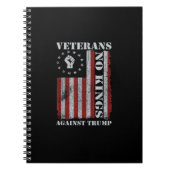 Military Veterans Protest Flag Patriotic Freedom Notitieboek (Voorkant)