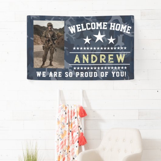 Military Welcome Home Banner - Army National Guard (Insitu)