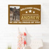 Military Welcome Home Banner - Army National Guard (Insitu)