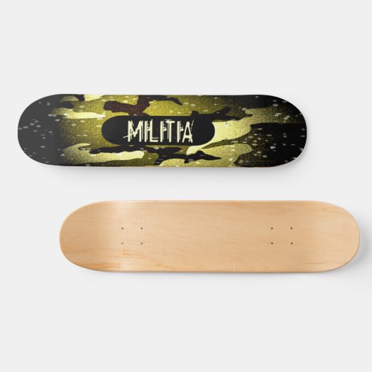 Militia Cammo skateboard (Horizontaal)