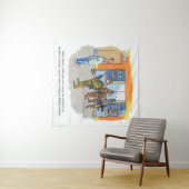 Militia Fridays tapestry Wandkleed (In Situ (horizontaal))