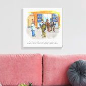 Militia Vrijdag canvasprint Canvas Afdruk (Insitu (Woonkamer))