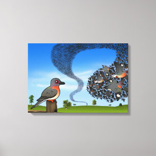 miljarden canvas afdruk