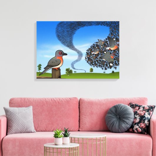 miljarden canvas afdruk (Insitu (Woonkamer))