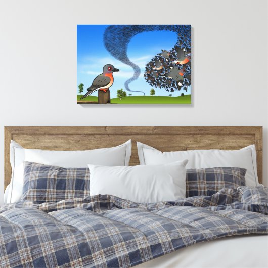 miljarden canvas afdruk (Insitu (Slaapkamer))