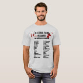 Miljarden doden alles, grappige politiek t-shirt (Voorkant volledig)