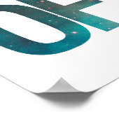 Miljarden en miljarden sterren poster (Hoek)