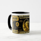 Miljoen Amerikaanse dollar collectie Mok (Voorkant links)