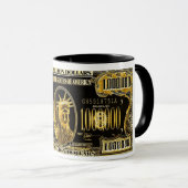 Miljoen Amerikaanse dollar collectie Mok (Voorkant rechts)