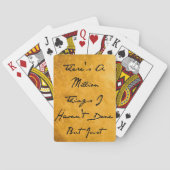 Miljoen dingen pokerkaarten (Achterkant)